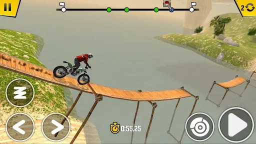 Gameplay screenshot 3 from Trial Xtreme 4 Bike Racing - Racing game